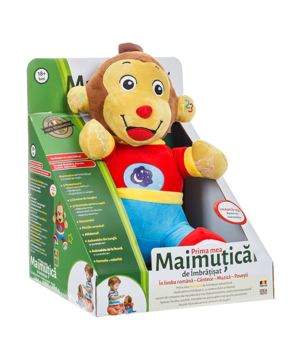 Jucarie Educativa Maimutica Cu 9 Activitati Vorbeste Romaneste