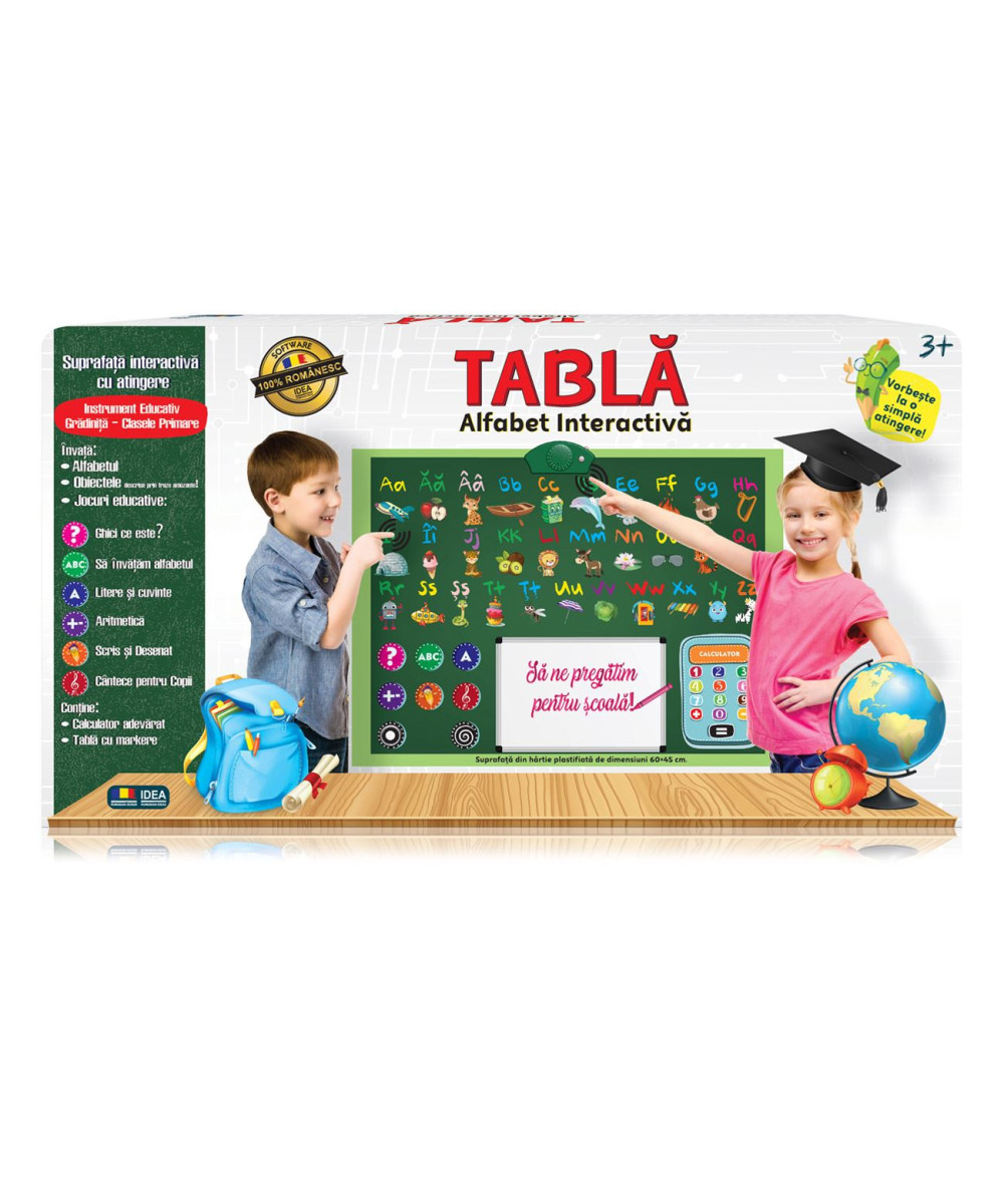 Joc Educativ Tabla Cu Alfabet Romanesc