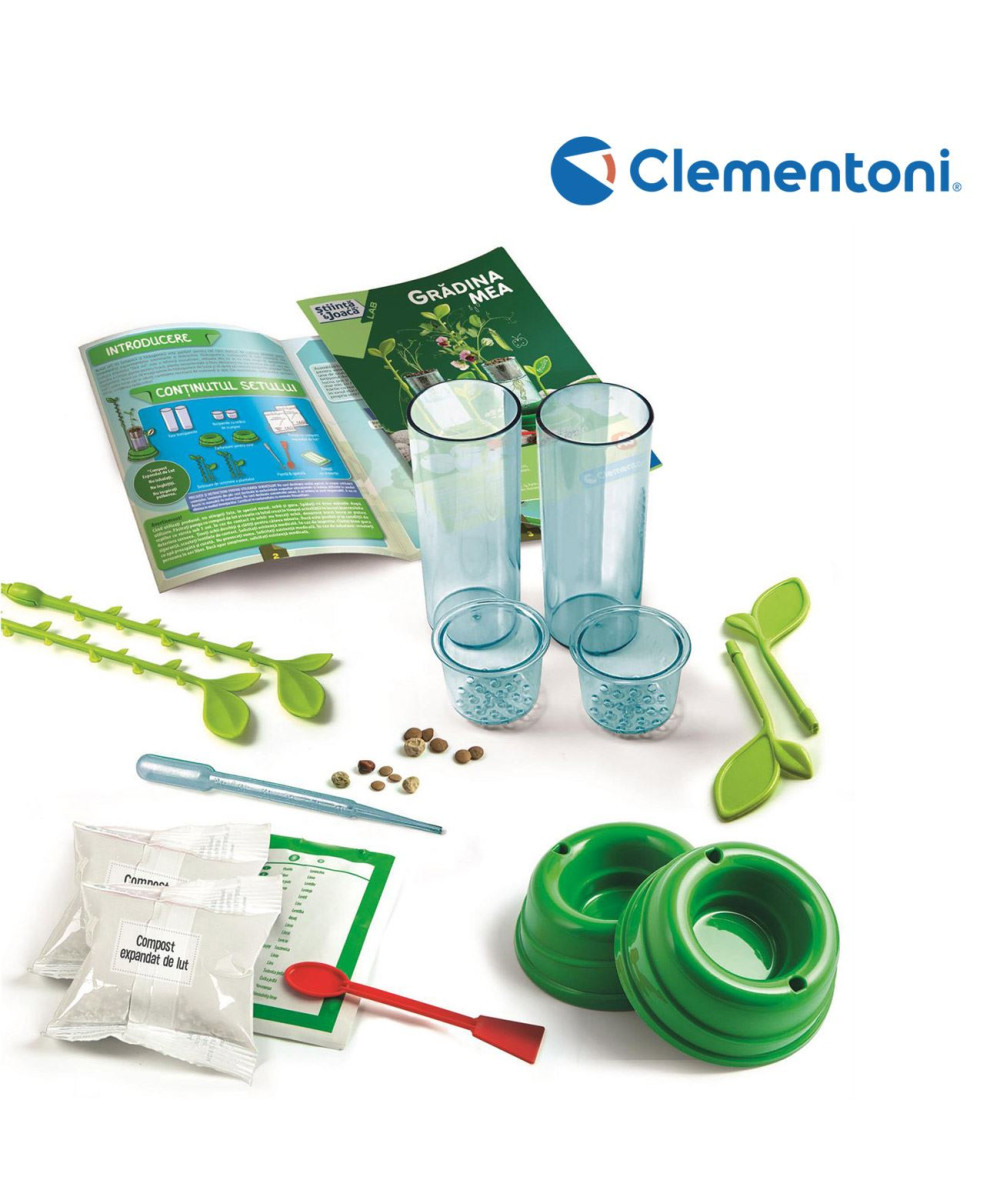 Stiinta & Joaca Gradina Mea - Cultiva Plante Fara Sol - Clementoni