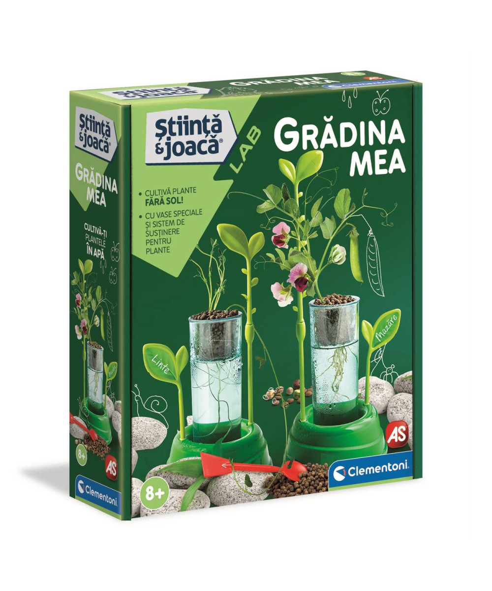 Stiinta & Joaca Gradina Mea - Cultiva Plante Fara Sol - Clementoni