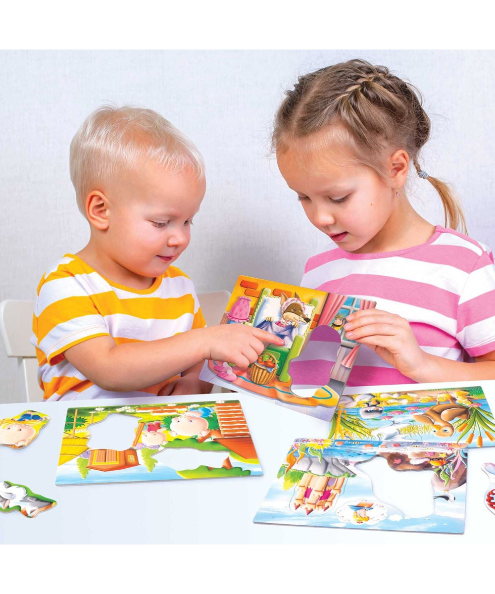 Descopera Magia Poveștilor: Joc Educativ cu Cartonase Rezistente pentru Micuti