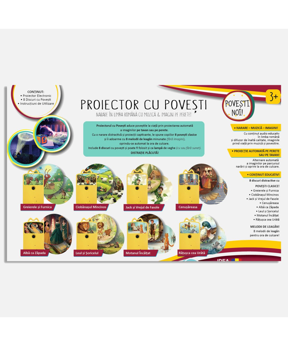 Proiector Cu Povesti - Povesti Noi
