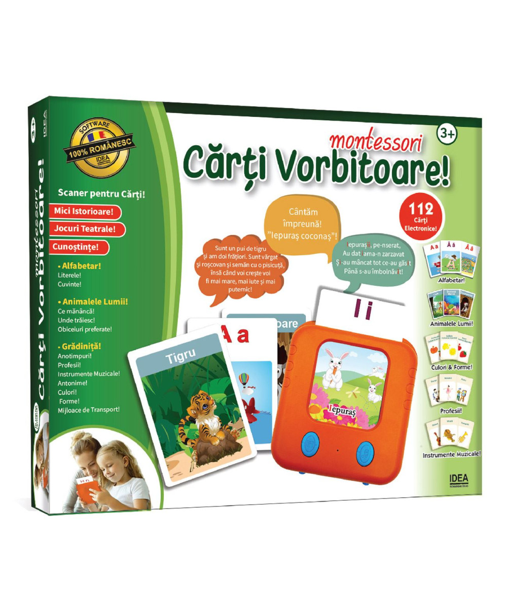 Joc De Societate Educativ Electronic ”carti Vorbitoare” Montessori