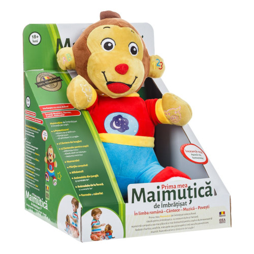 Jucarie Educativa Maimutica Cu 9 Activitati Vorbeste Romaneste