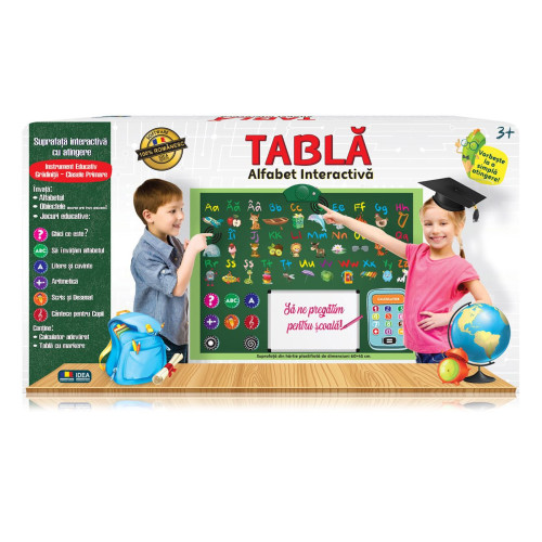 Joc Educativ Tabla Cu Alfabet Romanesc