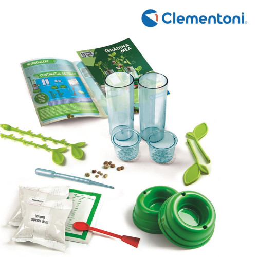 Stiinta & Joaca Gradina Mea - Cultiva Plante Fara Sol - Clementoni